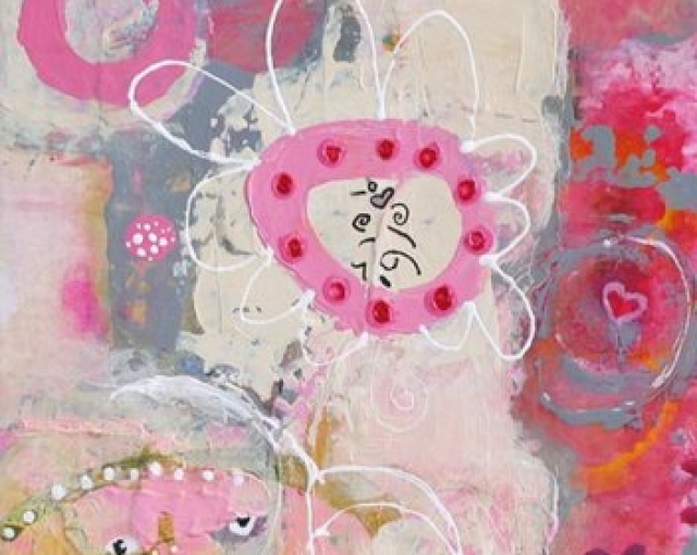 Kiss Me Blush Pink 2 by Wendy Young