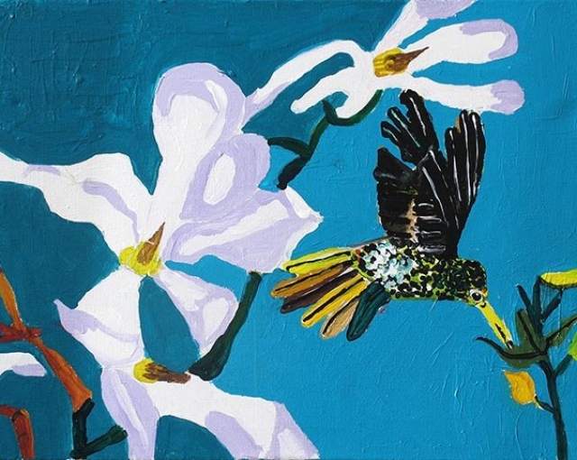 A Hummingbird Sings by Ilyanna Jones