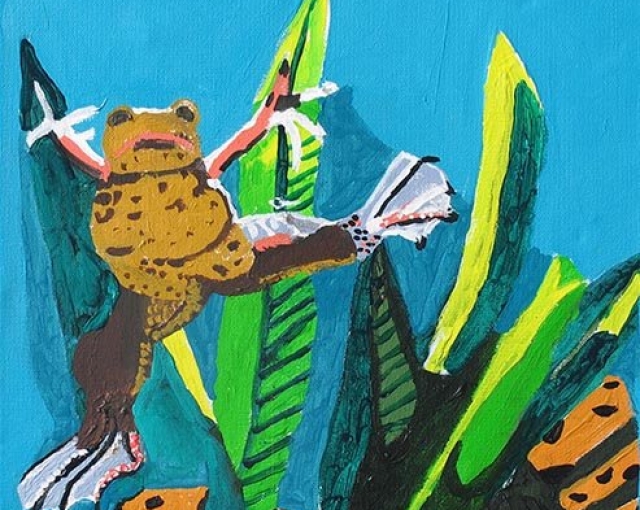 The Lively Frog by Ilyanna Jones